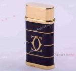 Replica Cartier Lighter Black and Gold - Super AAA Copy